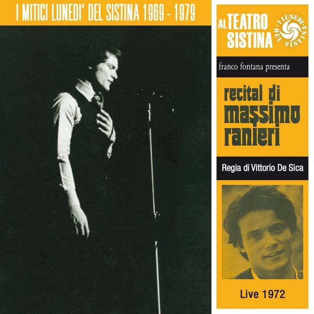 Recital di Massimo Ranieri (I lunedì del sistina - live 1972)