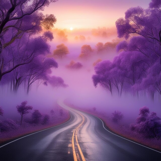 road to purple things