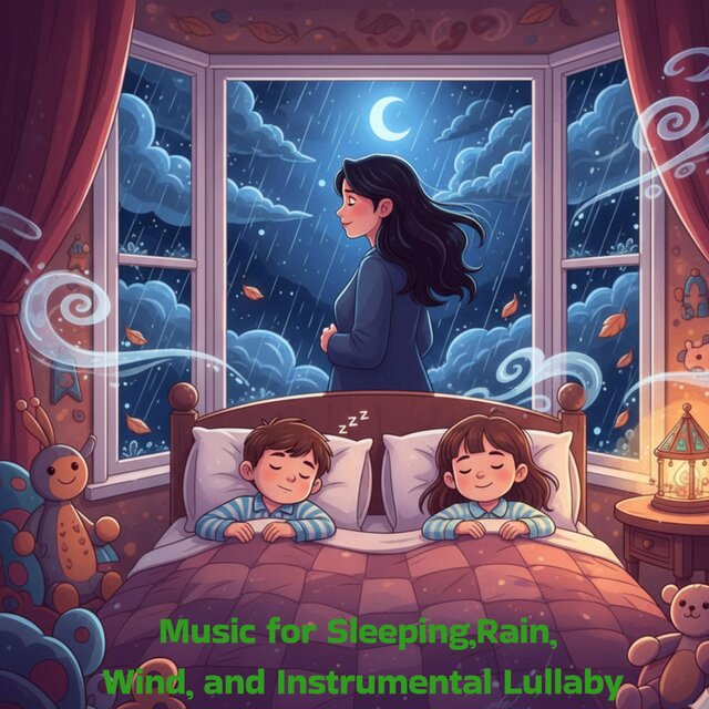 Music for Sleeping,Rain, Wind, and Instrumental Lullaby