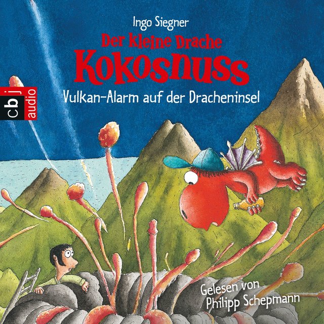 Die Abenteuer des kleinen Drachen Kokosnuss, Folge 24: Vulkan-Alarm auf der Dracheninsel (Ungekürzt)