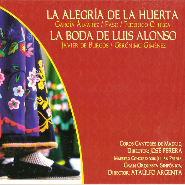 Zarzuelas: La Alegría de la Huerta y la Boda de Luis Alonso