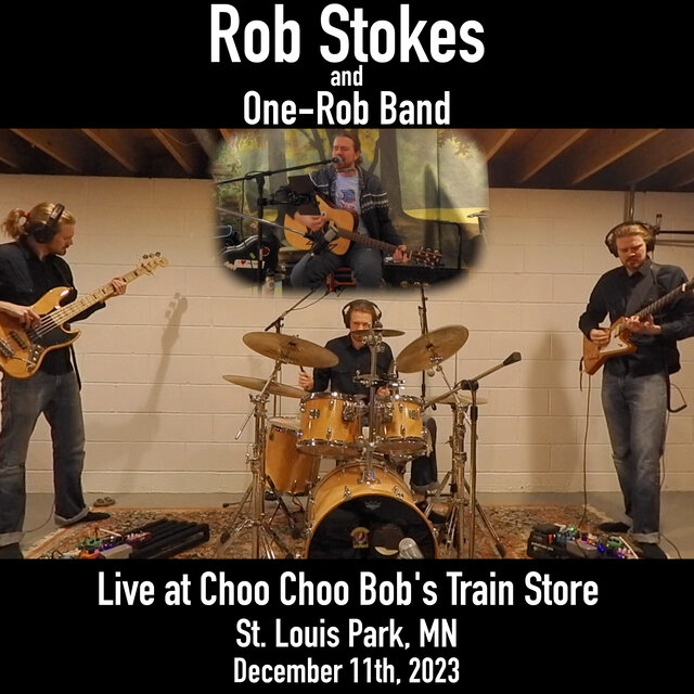 Live at Choo Choo Bob's Train Store, St. Louis Park, MN, December 11th, 2023