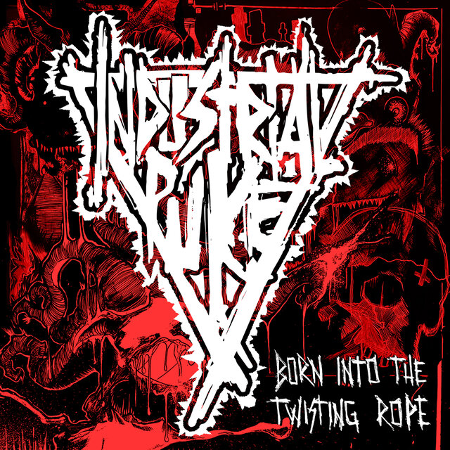 Cover art for album Born Into the Twisting Rope by Industrial Puke