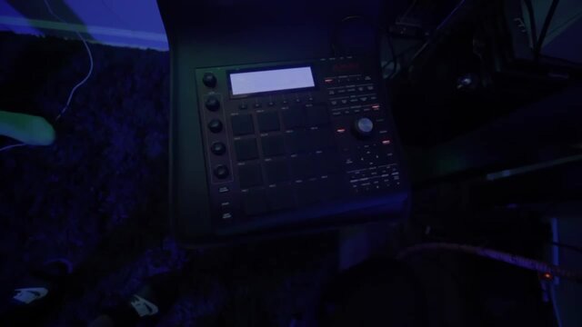 Dre P. recording “Heartbreak” 