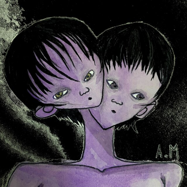 Purple Faces