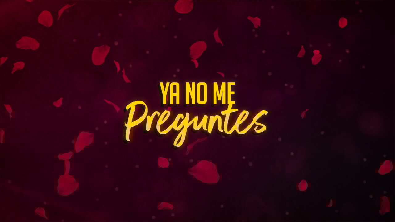 Ya No Me Preguntes (LETRA / En Vivo)