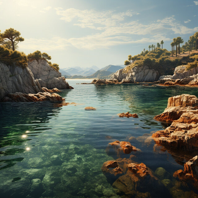Binaural Waves Focus: Water Soundscapes