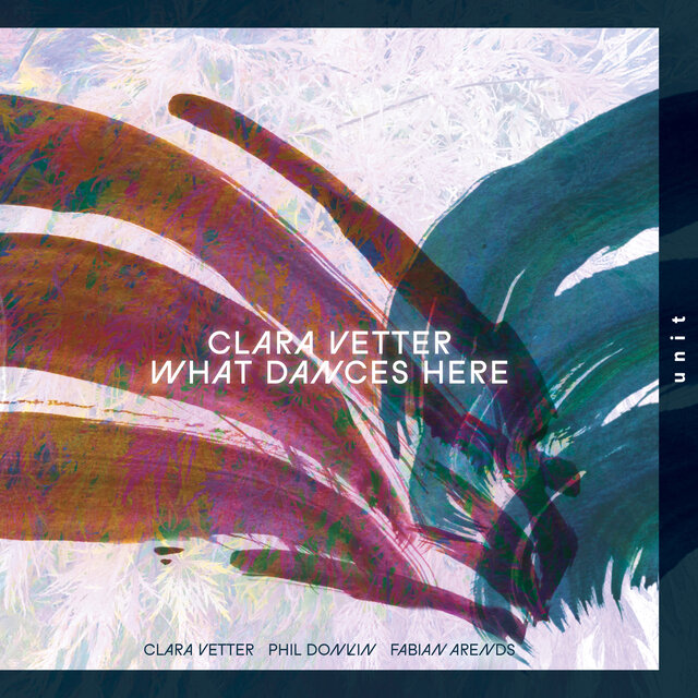 Cover art for album What Dances Here by Clara Vetter, Phil Donkin, Fabian Arends