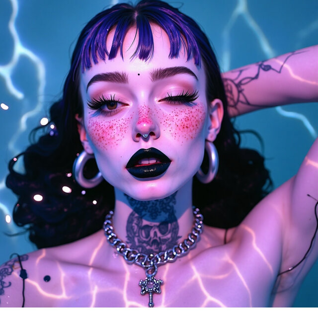 eyes on dark