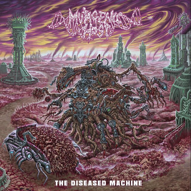 Cover art for album The Diseased Machine by Mutagenic Host
