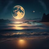 La Meloda Del Camino Tranquilo De La Luna