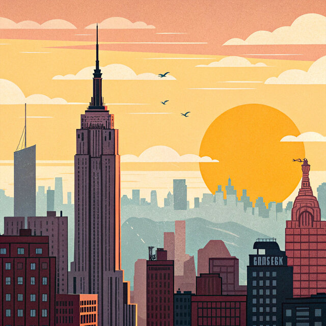 New York Sunset