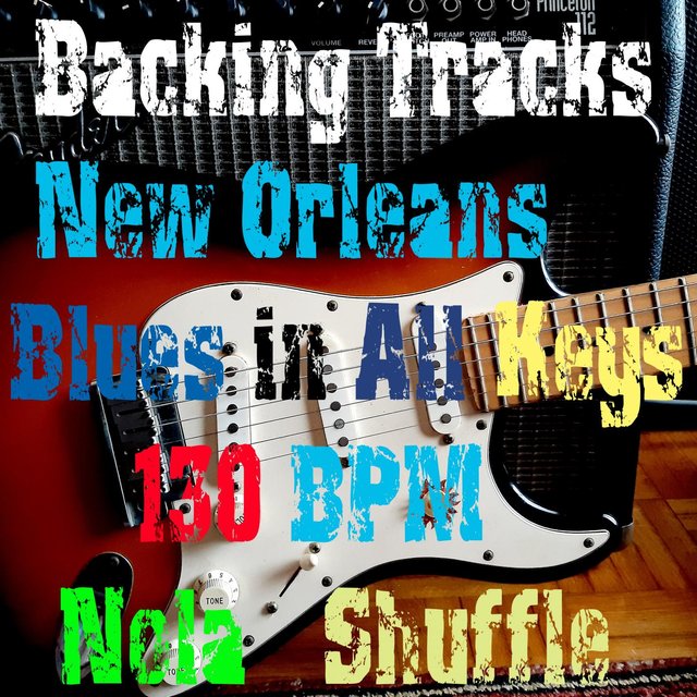 Backing Track New Orleans Blues in All Keys