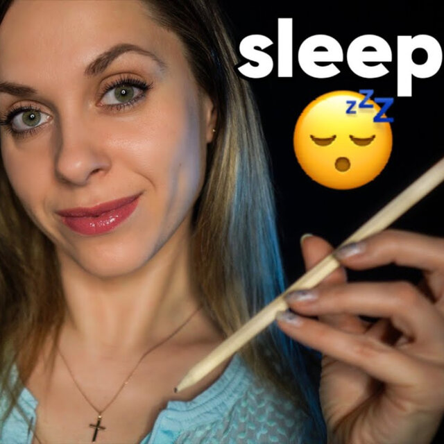 ASMR - Sleepy Face Tracing, Measuring & Sketching