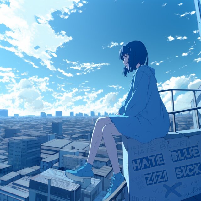 HATE BLUE