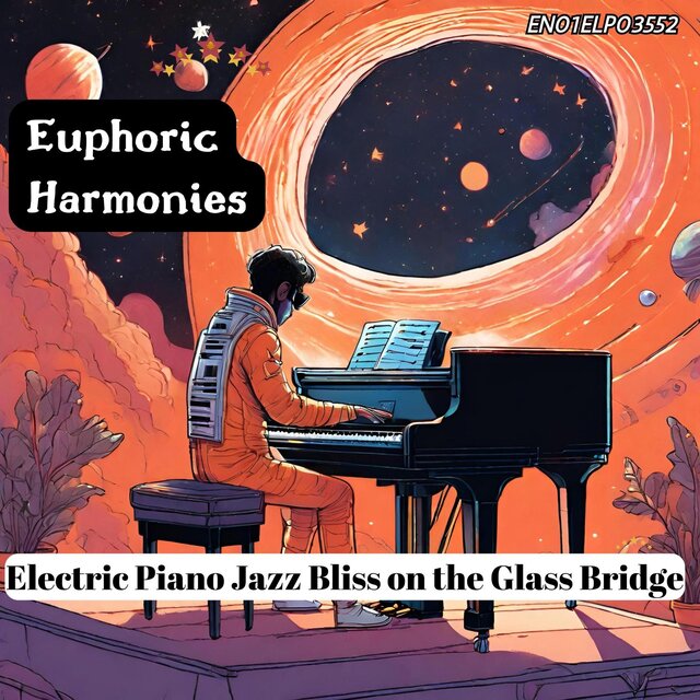 Euphoric Harmonies: Electric Piano Jazz Bliss on the Glass Bridge