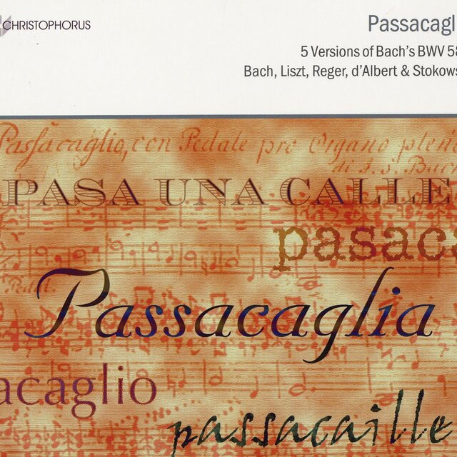 Bach, J.S.: Passacaglia and Fugue in C Minor, Bwv 582