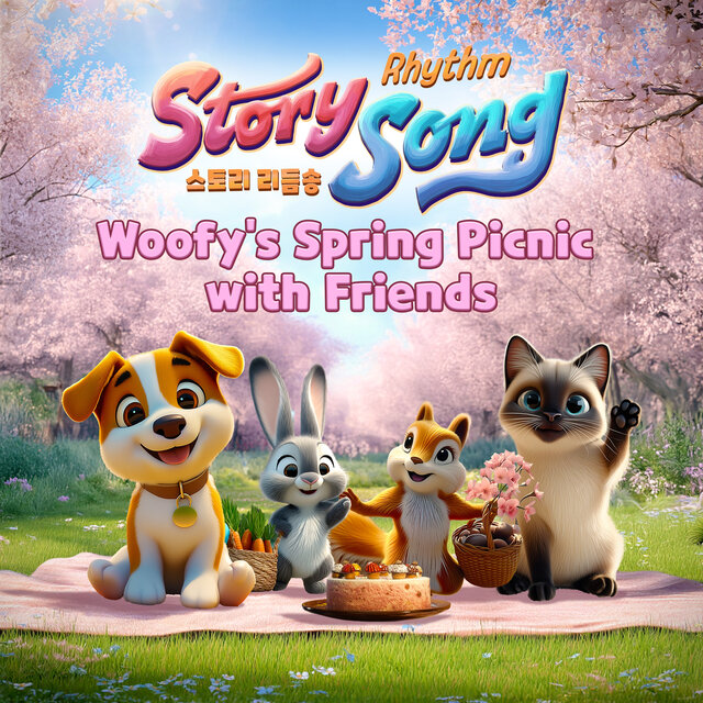 Woofy's Spring Picnic with Friends