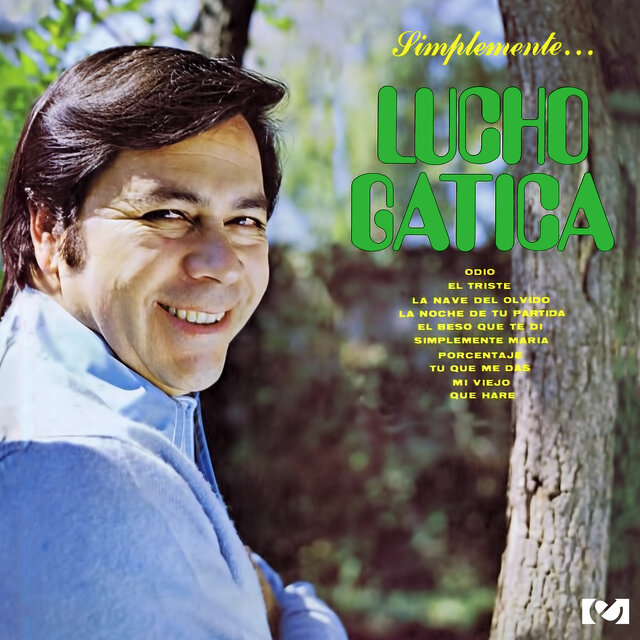 Cover art for album Simplemente… Lucho Gatica by Lucho Gatica