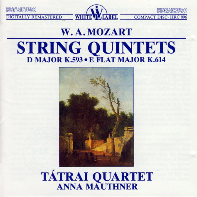 Mozart: String Quintets Nos. 5 & 6