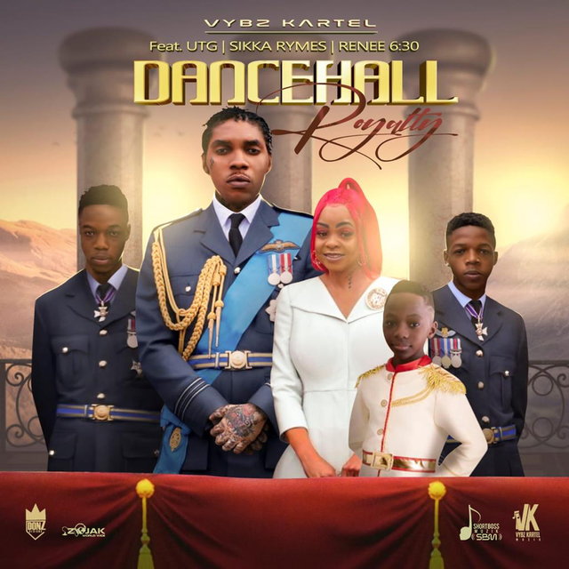 Cover art for album Dancehall Royalty by Vybz Kartel
