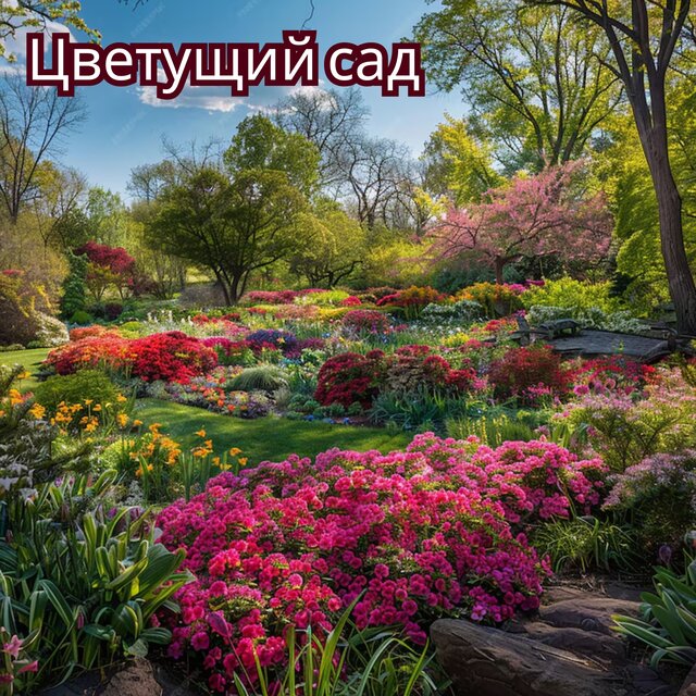 Цветущий сад