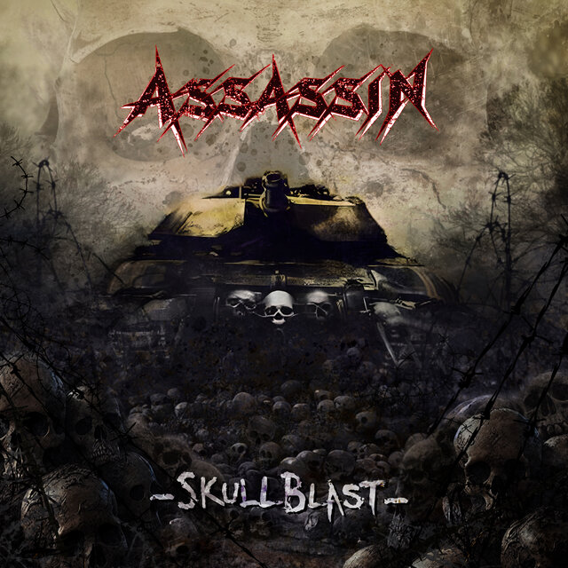 Cover art for album Skullblast by Assassin