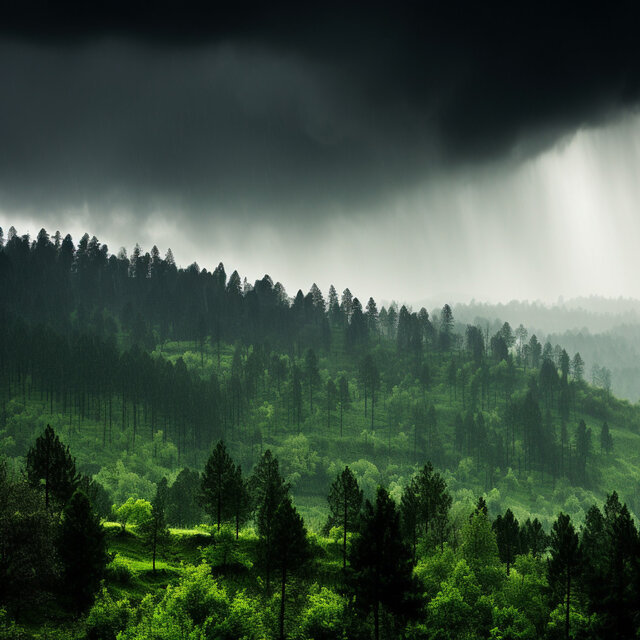 Música Combinada Con Lluvia: Jazz En La Selva Lluviosa