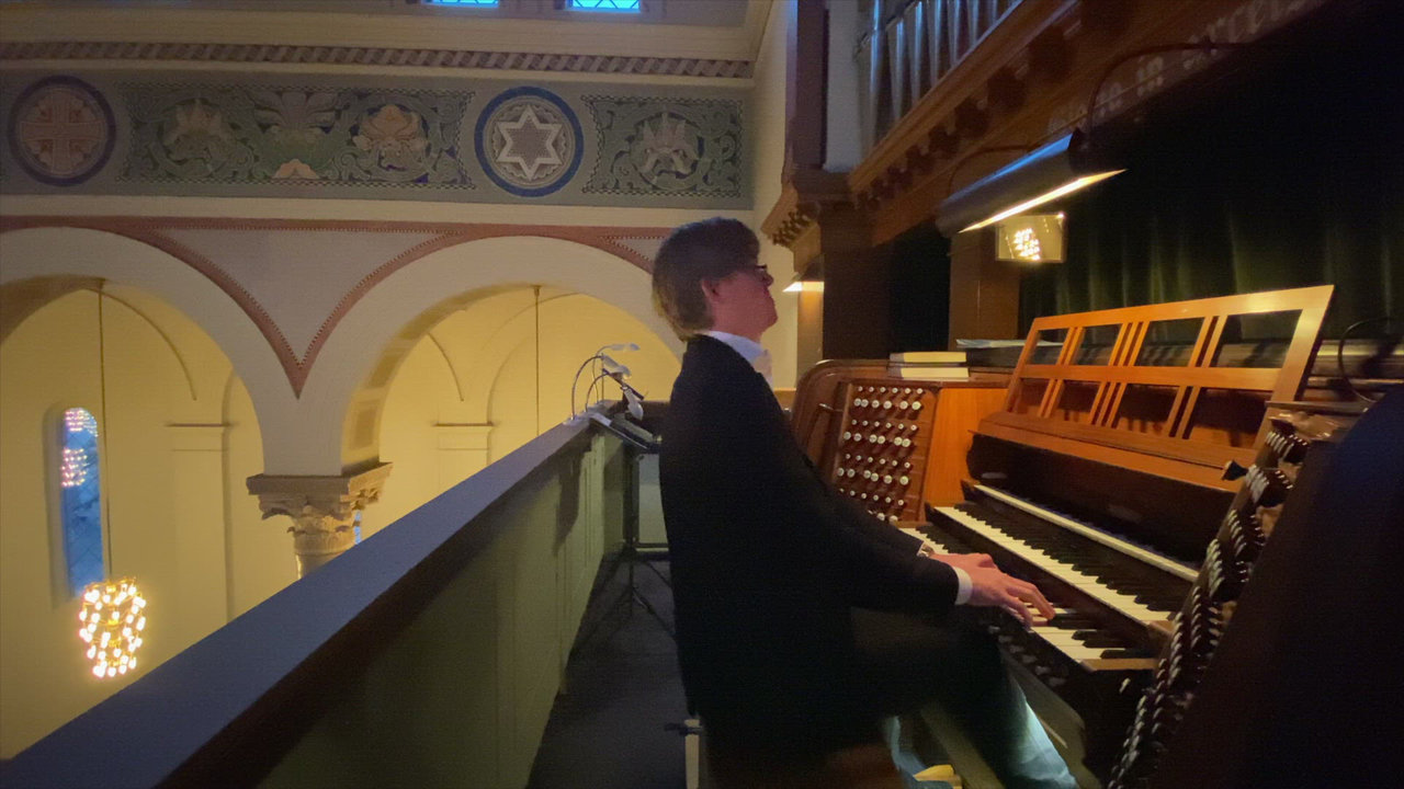 Dejlig er jorden (Schönster Herr Jesu) - Organ improvisation