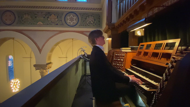 Dejlig er jorden (Schönster Herr Jesu) - Organ improvisation
