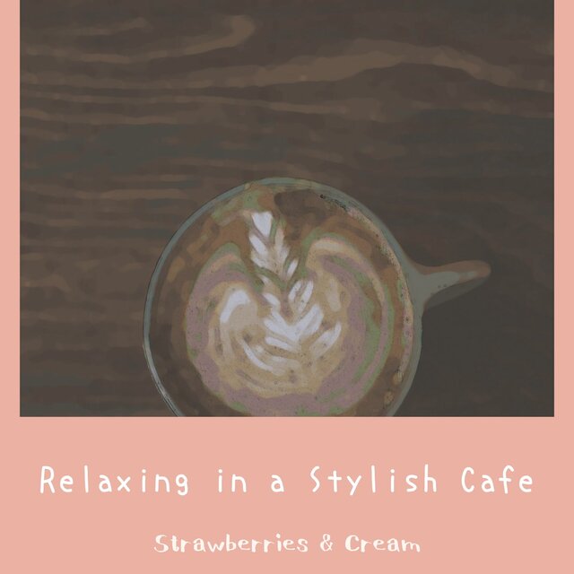 Relaxing in a Stylish Cafe