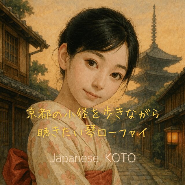 京都の小径を歩きながら聴きたい琴ローファイ