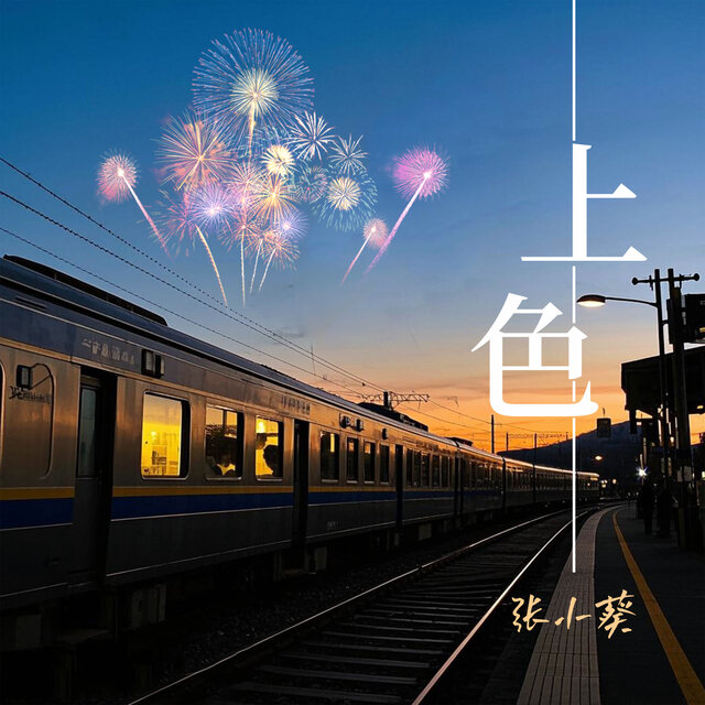 上色