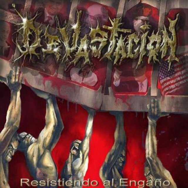 Cover art for album Resistiendo El Engaño by Devastacion