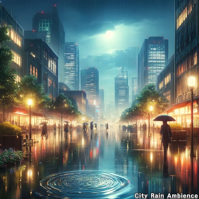 City Rain Ambience