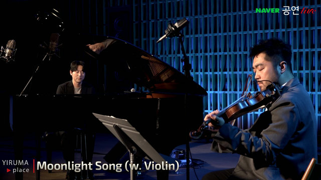 Yiruma - Moonlight Song / River Flows In You With A Violin (Live)