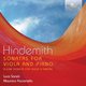 Cover art for album Hindemith: Sonatas for Viola and Piano by Maurizio Paciariello, Luca Sanzó