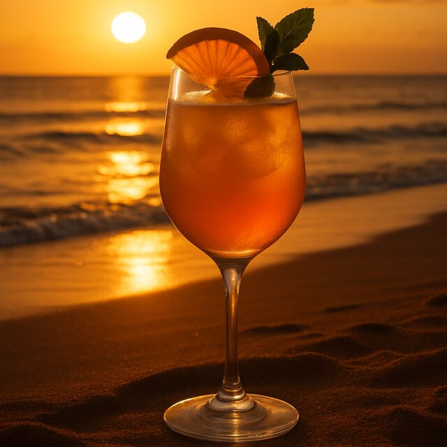 Golden Sunset Beach Bar