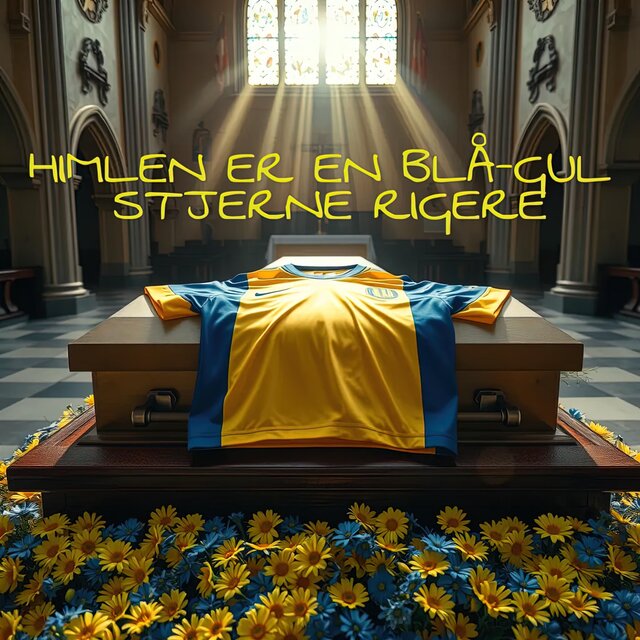 Himlen er en blå-gul stjerne rigere