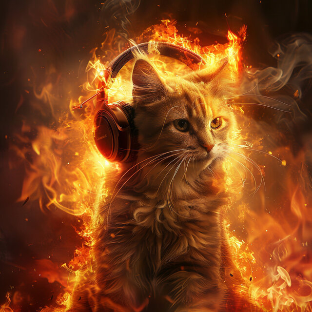Fire Cats: Music For Felines