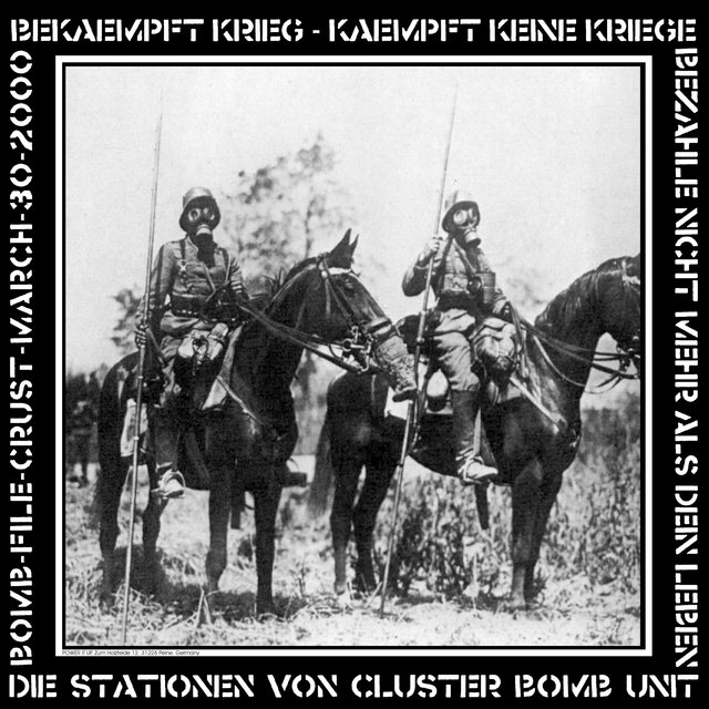 Die Stationen von Cluster Bomb Unit