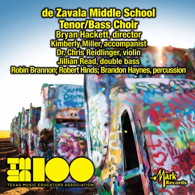 2020 Texas Music Educators Association (TMEA): de Zavala Middle School Tenor/Bass Choir [Live]