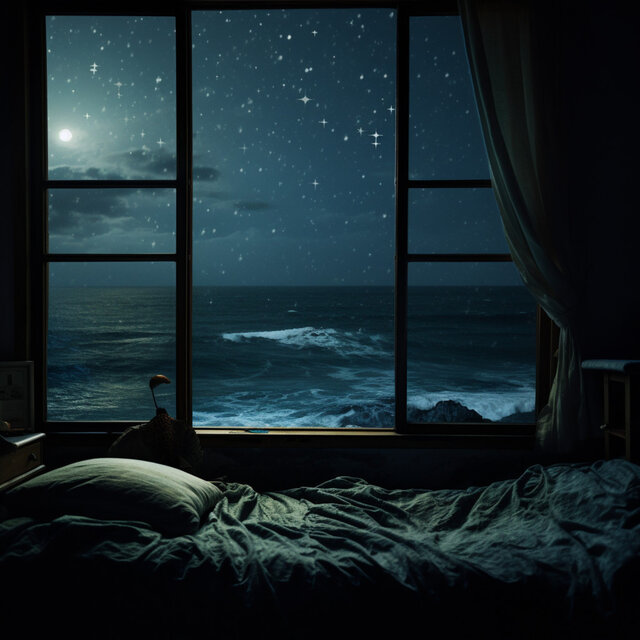 Noche Eterna Pacífica: Sinfonía De Un Océano Natural Para Dormir