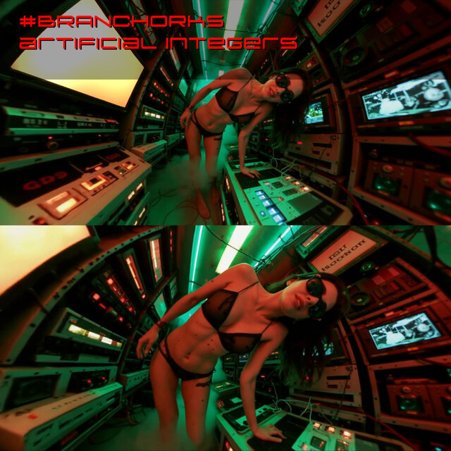 Cover art for album Artificial Integers by #BRANCHORKS
