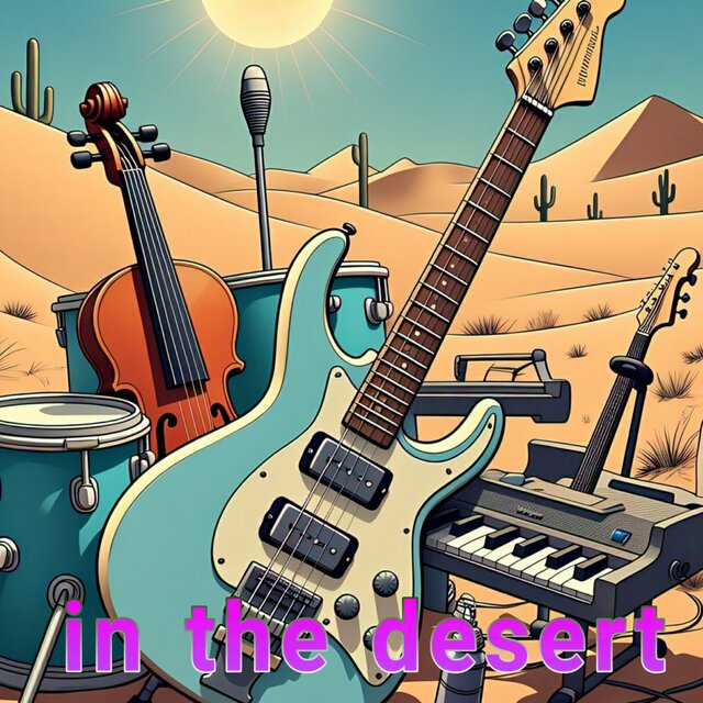 in the desert
