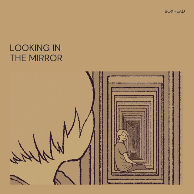 looking in the mirror