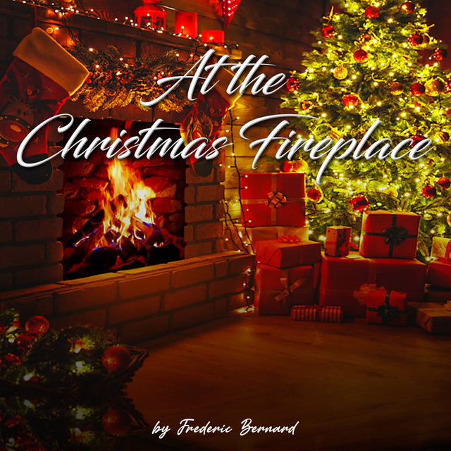At the Christmas Fireplace