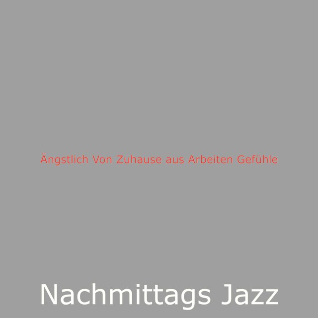Ängstlich Von Zuhause aus Arbeiten Gefühle