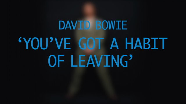 You've Got A Habit Of Leaving (Radio Edit) [Lyric Video]