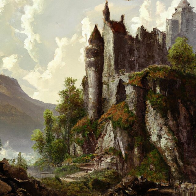 abandoned castles